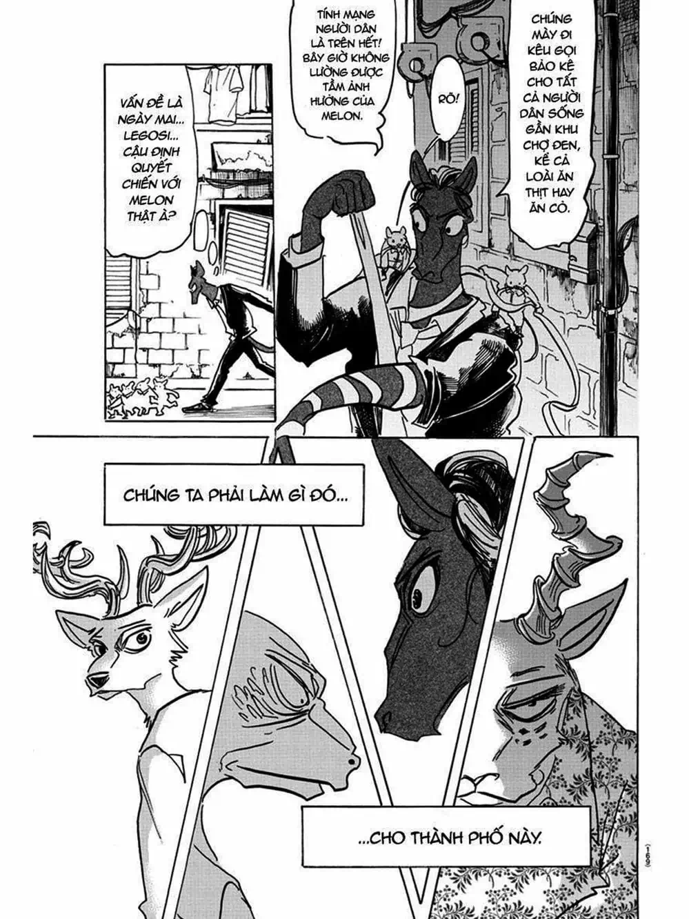 Truyện Tranh Bởi Vì Chúng Ta Đều Là Những Ngôi Sao - Beastars trang 10