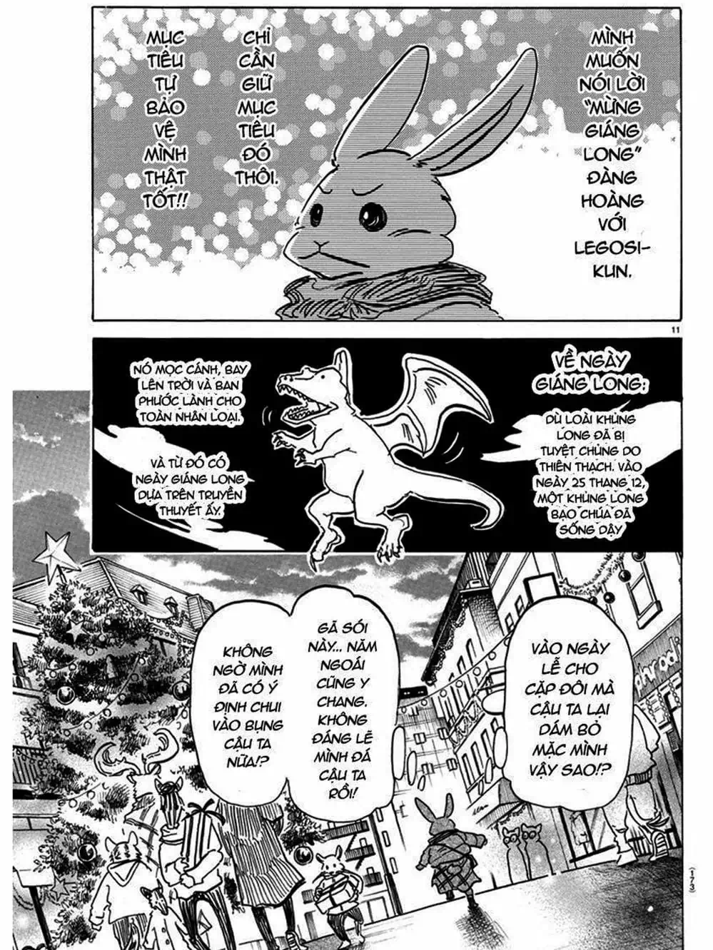 Truyện Tranh Bởi Vì Chúng Ta Đều Là Những Ngôi Sao - Beastars trang 10