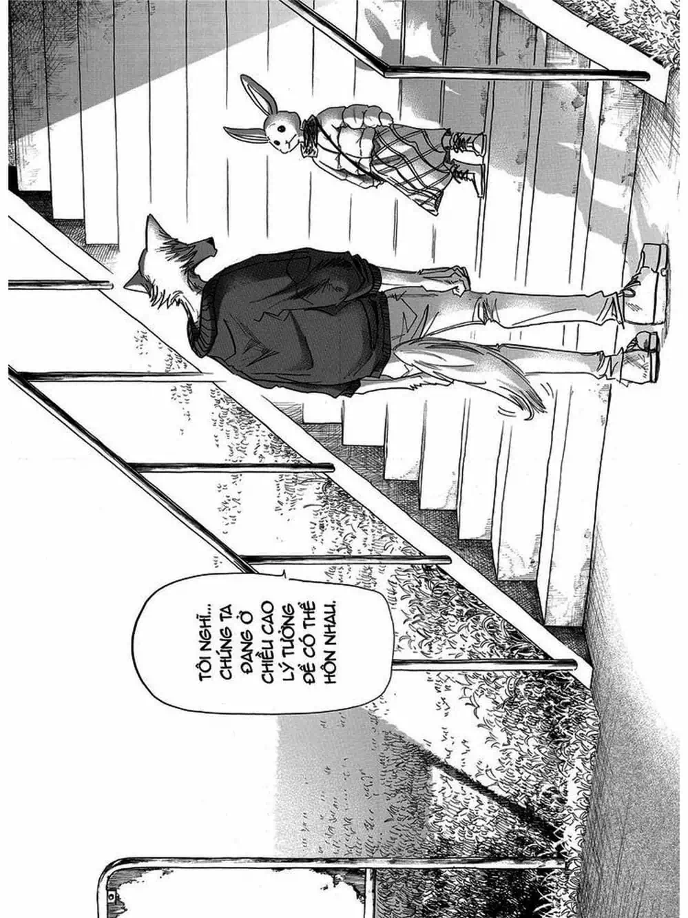 Truyện Tranh Bởi Vì Chúng Ta Đều Là Những Ngôi Sao - Beastars trang 10