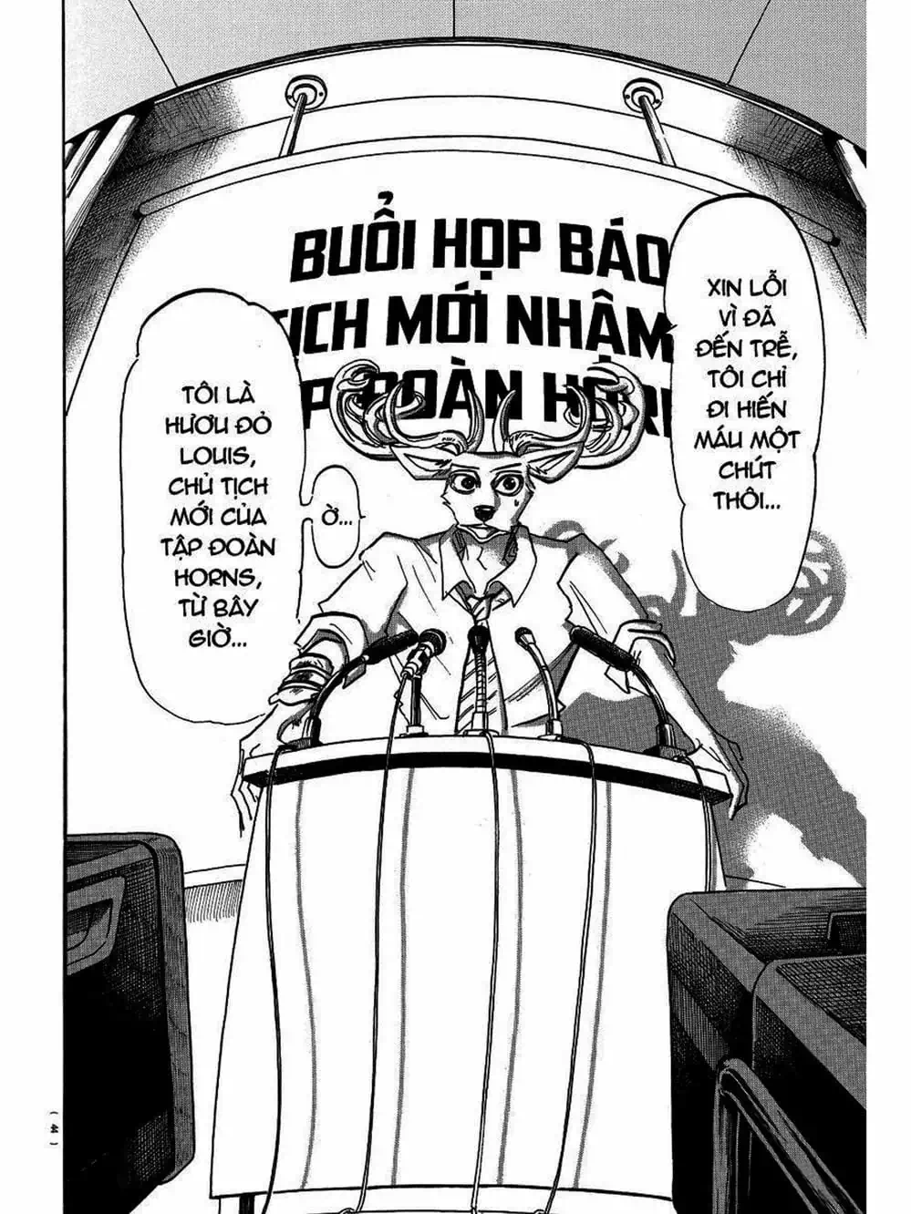 Truyện Tranh Bởi Vì Chúng Ta Đều Là Những Ngôi Sao - Beastars trang 10