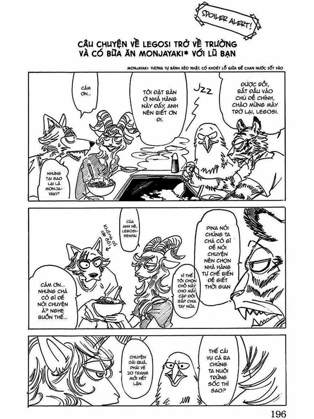 Truyện Tranh Bởi Vì Chúng Ta Đều Là Những Ngôi Sao - Beastars trang 10