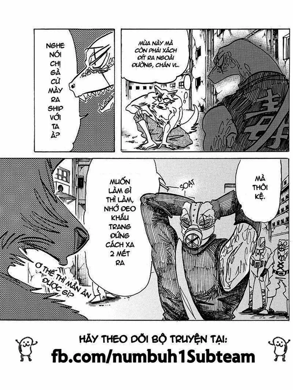 Truyện Tranh Bởi Vì Chúng Ta Đều Là Những Ngôi Sao - Beastars trang 10