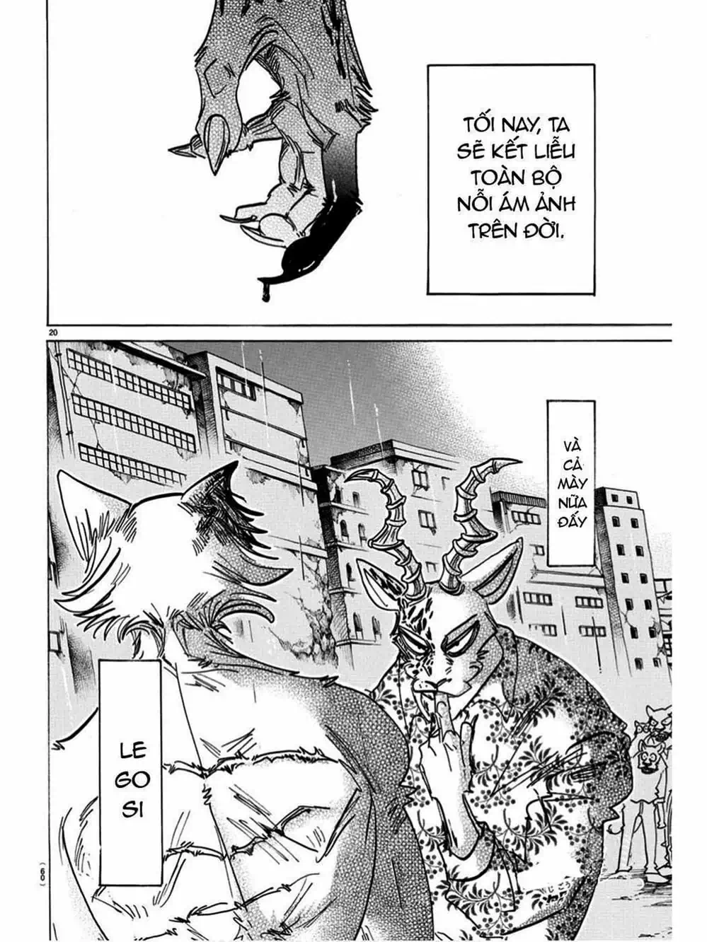 Truyện Tranh Bởi Vì Chúng Ta Đều Là Những Ngôi Sao - Beastars trang 10