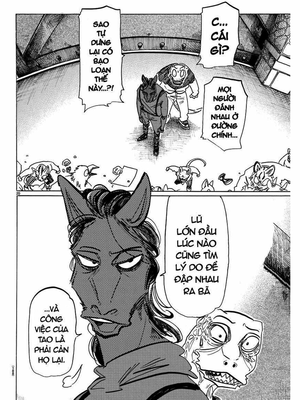 Truyện Tranh Bởi Vì Chúng Ta Đều Là Những Ngôi Sao - Beastars trang 10