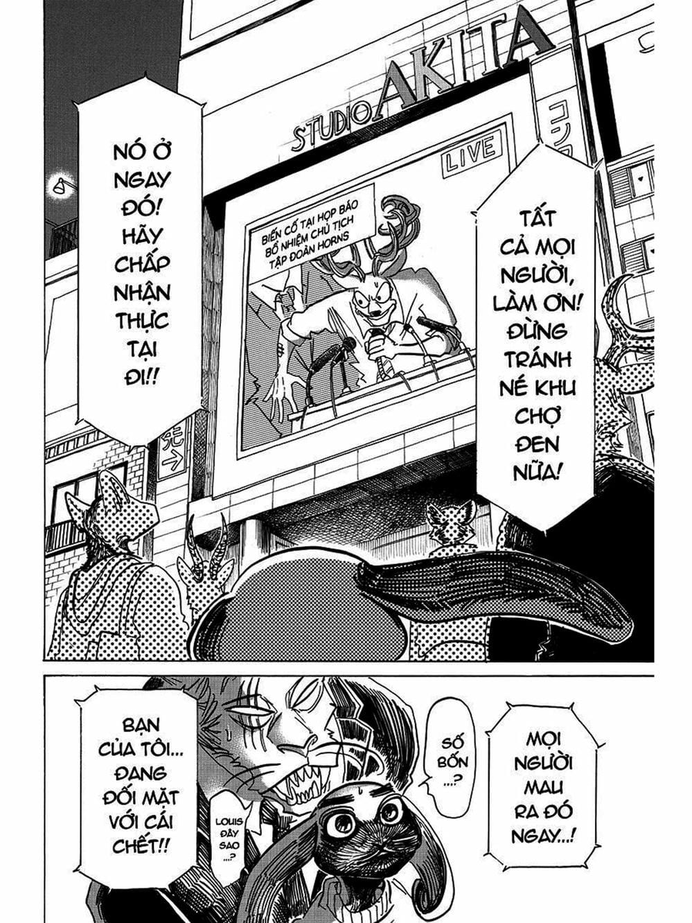 Truyện Tranh Bởi Vì Chúng Ta Đều Là Những Ngôi Sao - Beastars trang 10