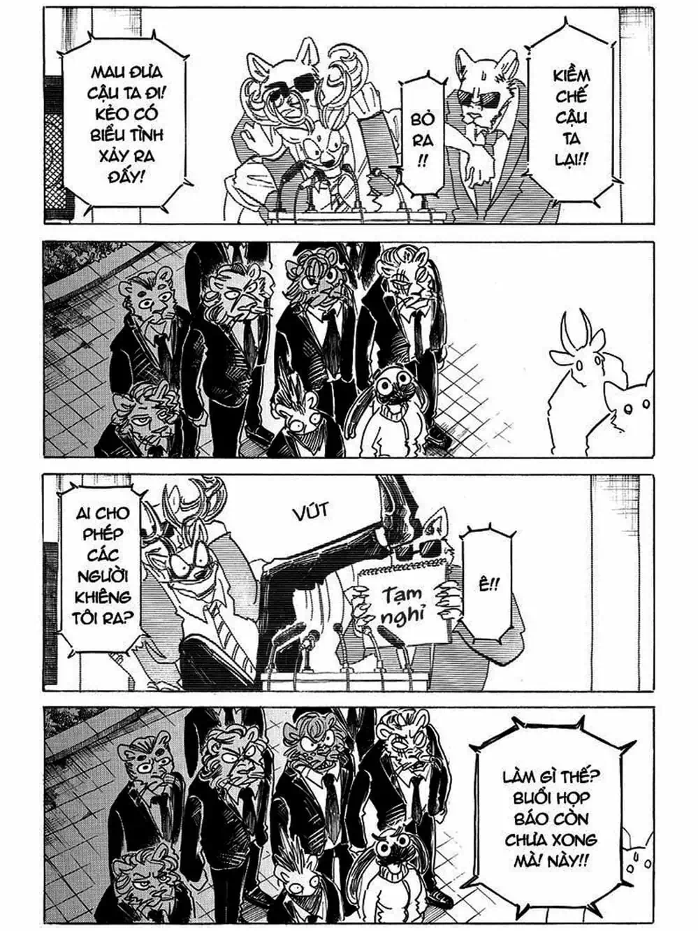Truyện Tranh Bởi Vì Chúng Ta Đều Là Những Ngôi Sao - Beastars trang 10