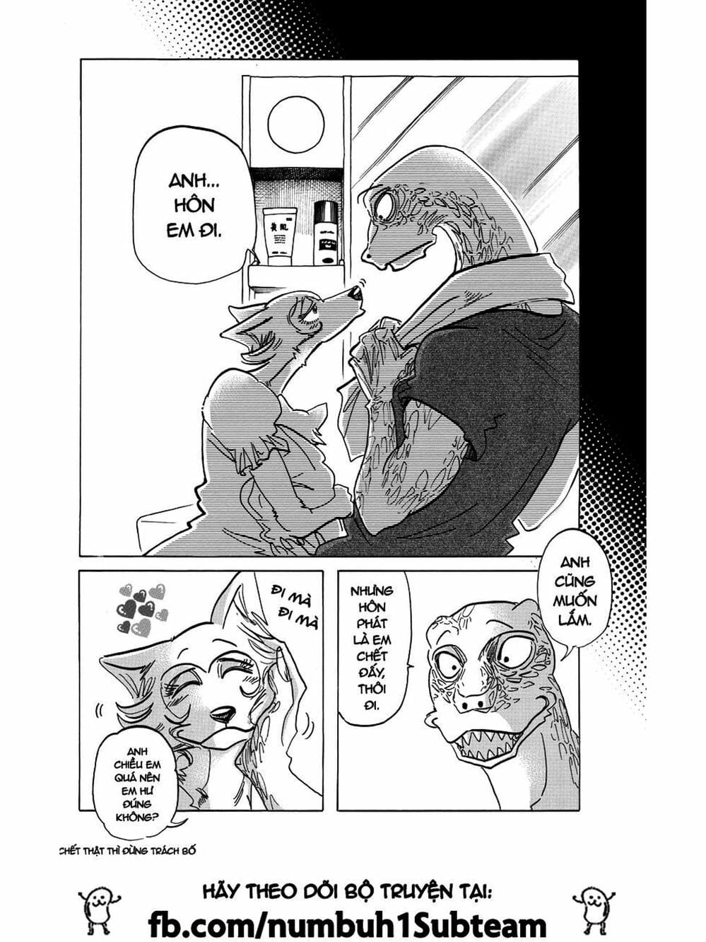 Truyện Tranh Bởi Vì Chúng Ta Đều Là Những Ngôi Sao - Beastars trang 10