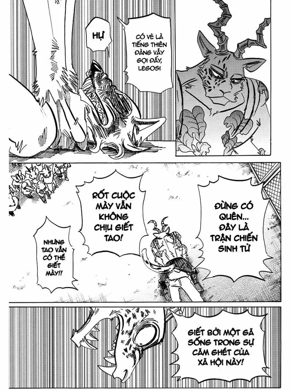 Truyện Tranh Bởi Vì Chúng Ta Đều Là Những Ngôi Sao - Beastars trang 10