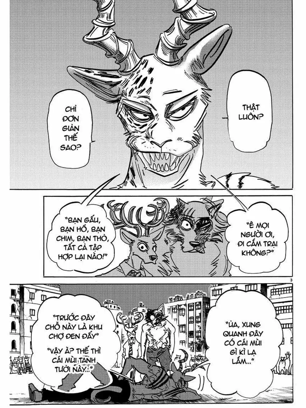 Truyện Tranh Bởi Vì Chúng Ta Đều Là Những Ngôi Sao - Beastars trang 10