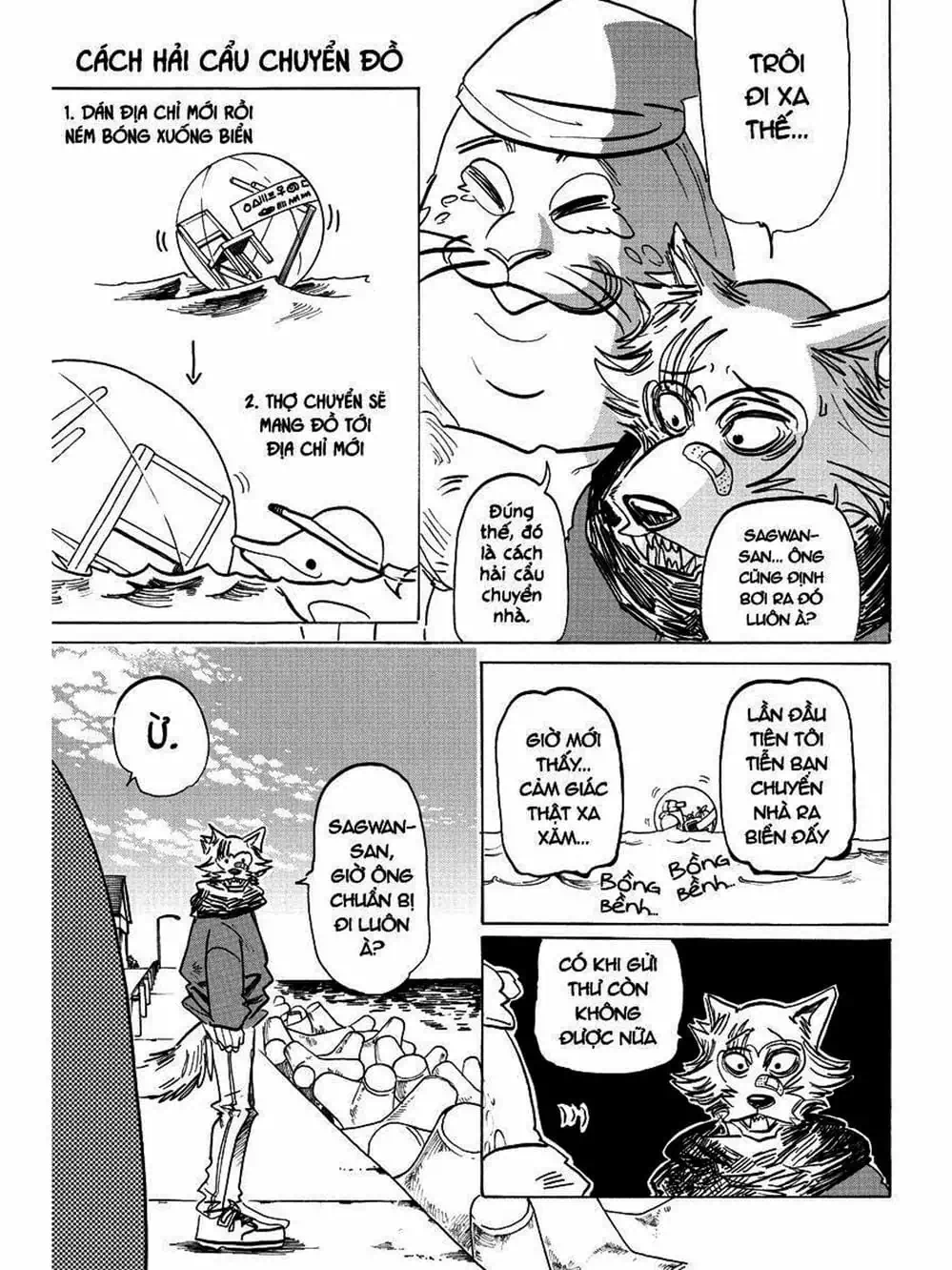 Truyện Tranh Bởi Vì Chúng Ta Đều Là Những Ngôi Sao - Beastars trang 10