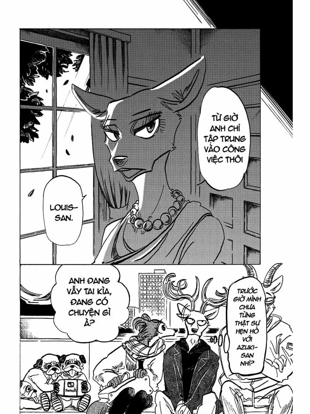 Truyện Tranh Bởi Vì Chúng Ta Đều Là Những Ngôi Sao - Beastars trang 10