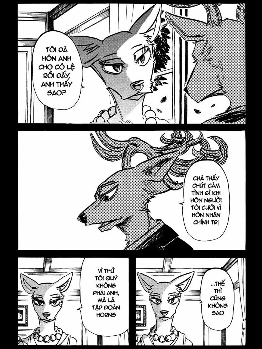 Truyện Tranh Bởi Vì Chúng Ta Đều Là Những Ngôi Sao - Beastars trang 10