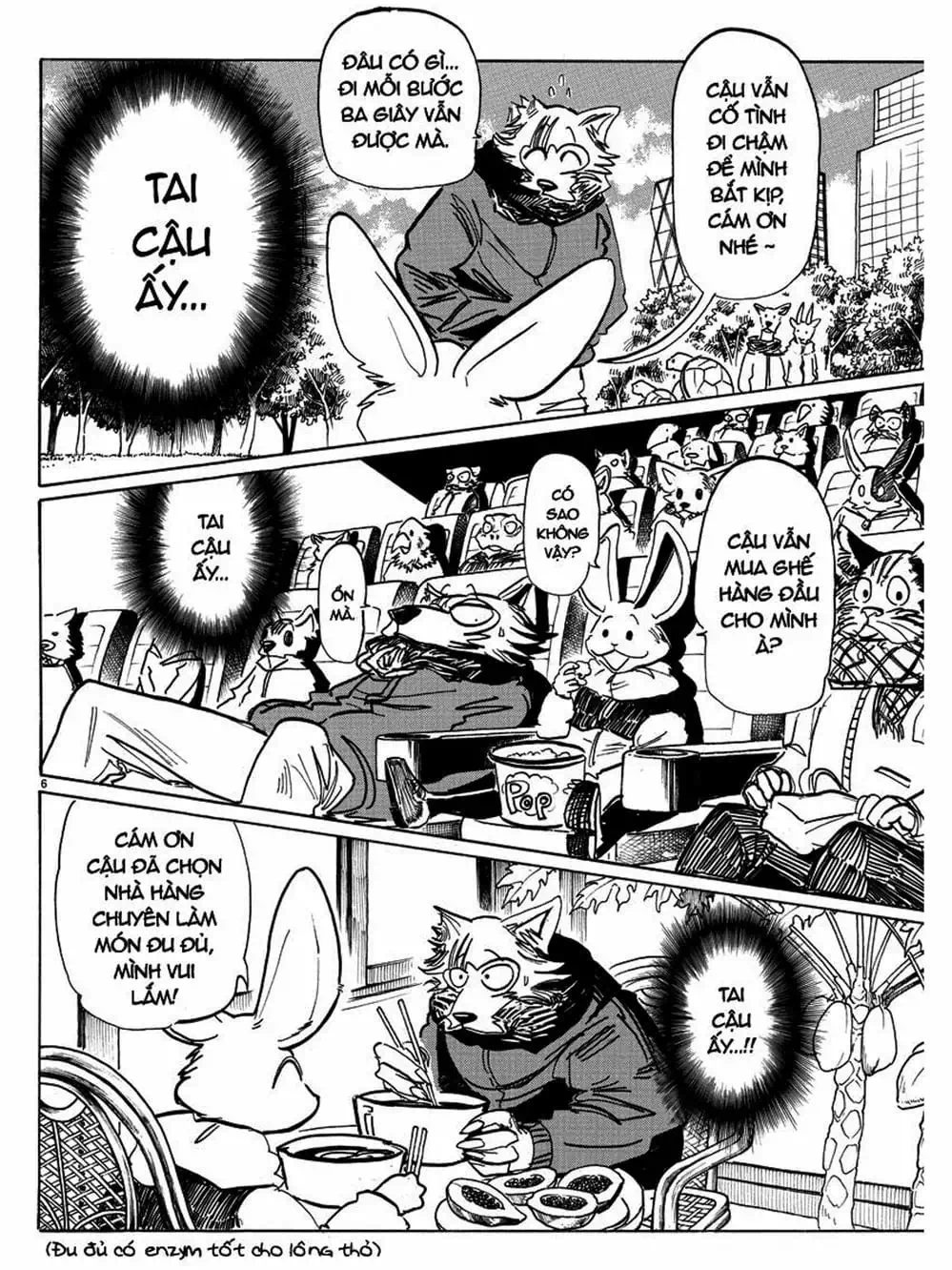 Truyện Tranh Bởi Vì Chúng Ta Đều Là Những Ngôi Sao - Beastars trang 10