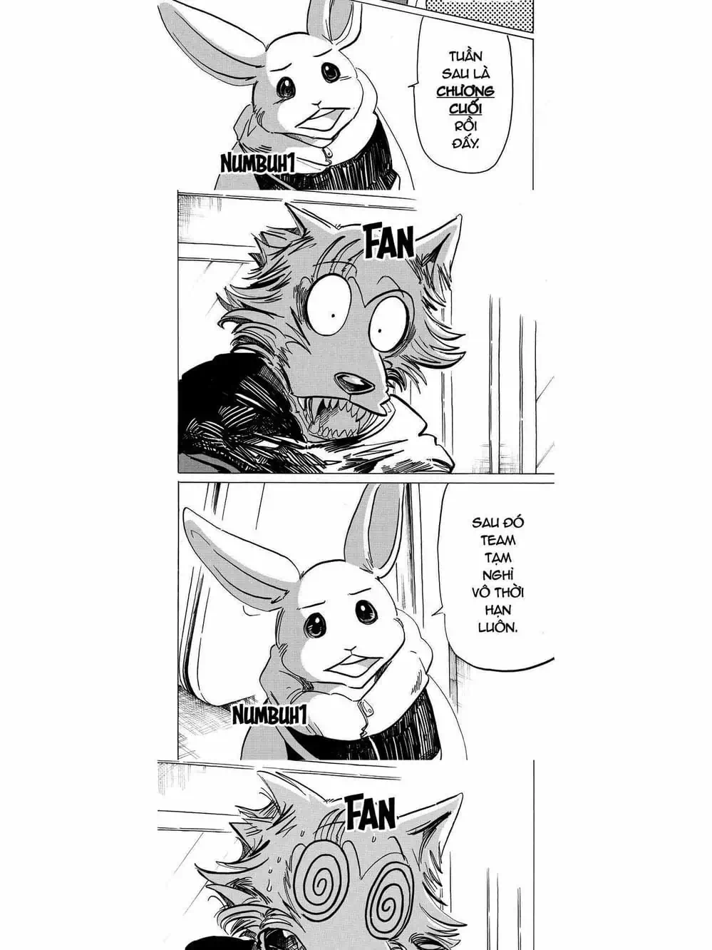 Truyện Tranh Bởi Vì Chúng Ta Đều Là Những Ngôi Sao - Beastars trang 10