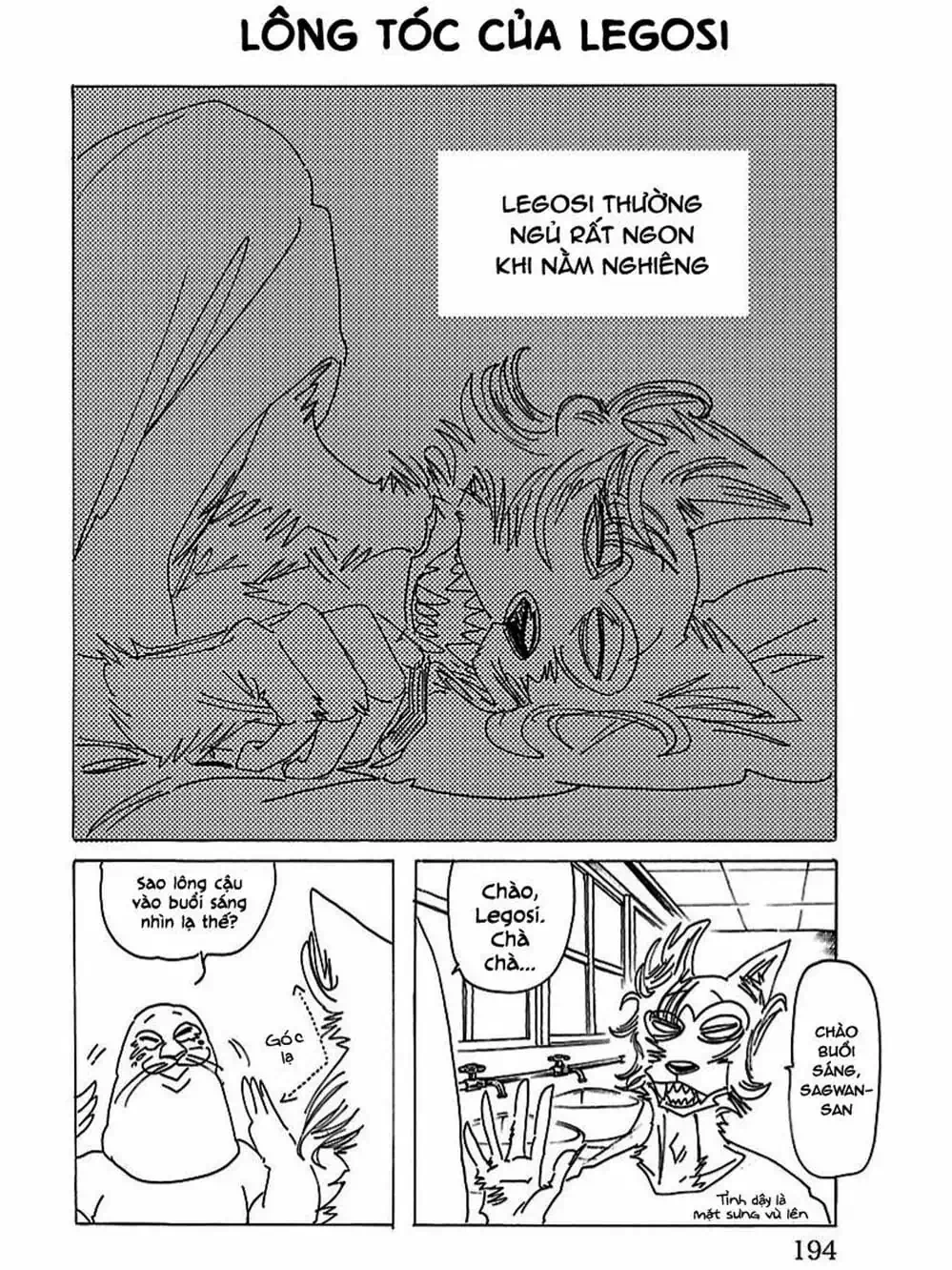 Truyện Tranh Bởi Vì Chúng Ta Đều Là Những Ngôi Sao - Beastars trang 10