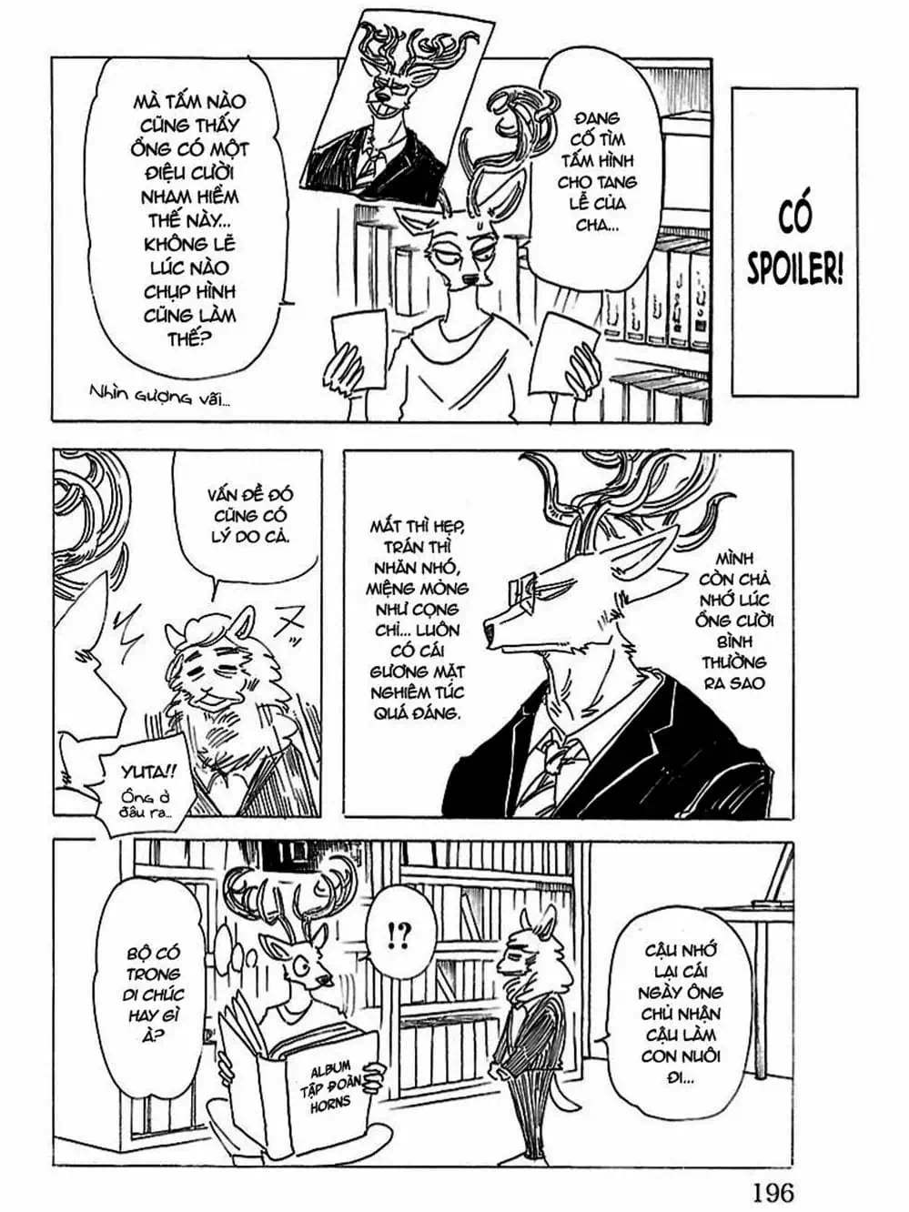 Truyện Tranh Bởi Vì Chúng Ta Đều Là Những Ngôi Sao - Beastars trang 10