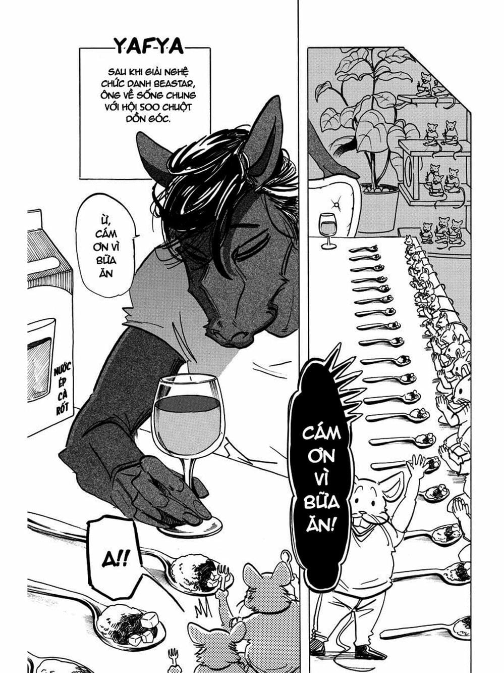 Truyện Tranh Bởi Vì Chúng Ta Đều Là Những Ngôi Sao - Beastars trang 10