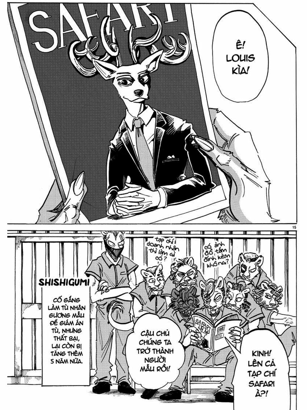 Truyện Tranh Bởi Vì Chúng Ta Đều Là Những Ngôi Sao - Beastars trang 10