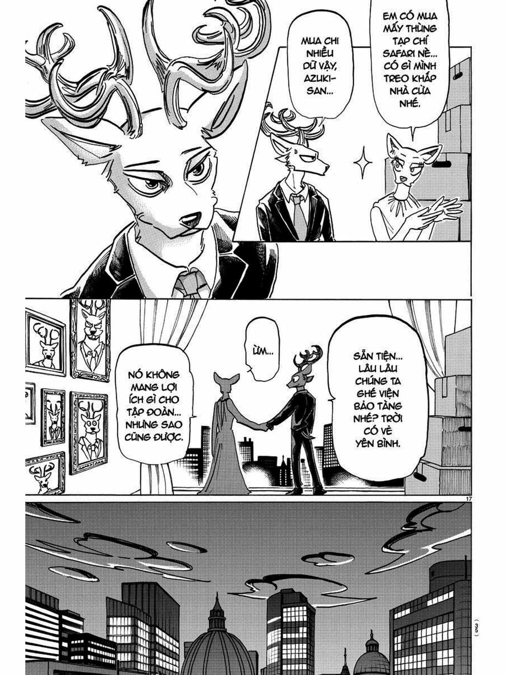 Truyện Tranh Bởi Vì Chúng Ta Đều Là Những Ngôi Sao - Beastars trang 10