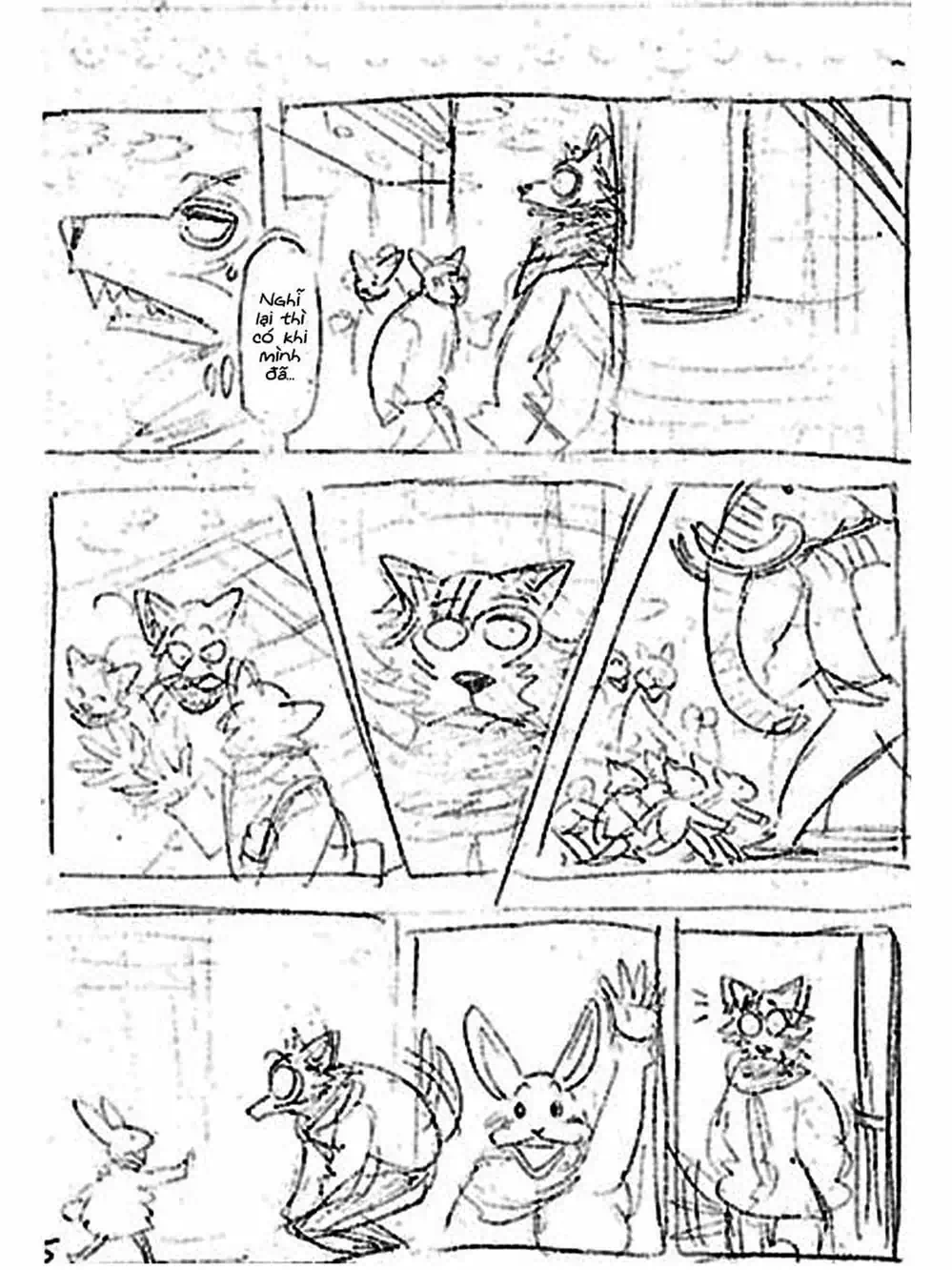 Truyện Tranh Bởi Vì Chúng Ta Đều Là Những Ngôi Sao - Beastars trang 10