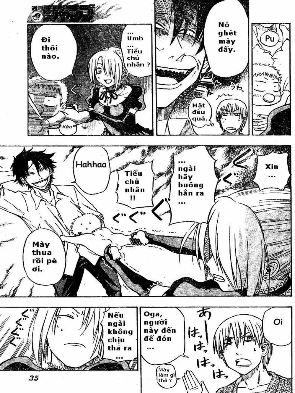 Truyện Tranh Vua Quỷ Beelzebub trang 6