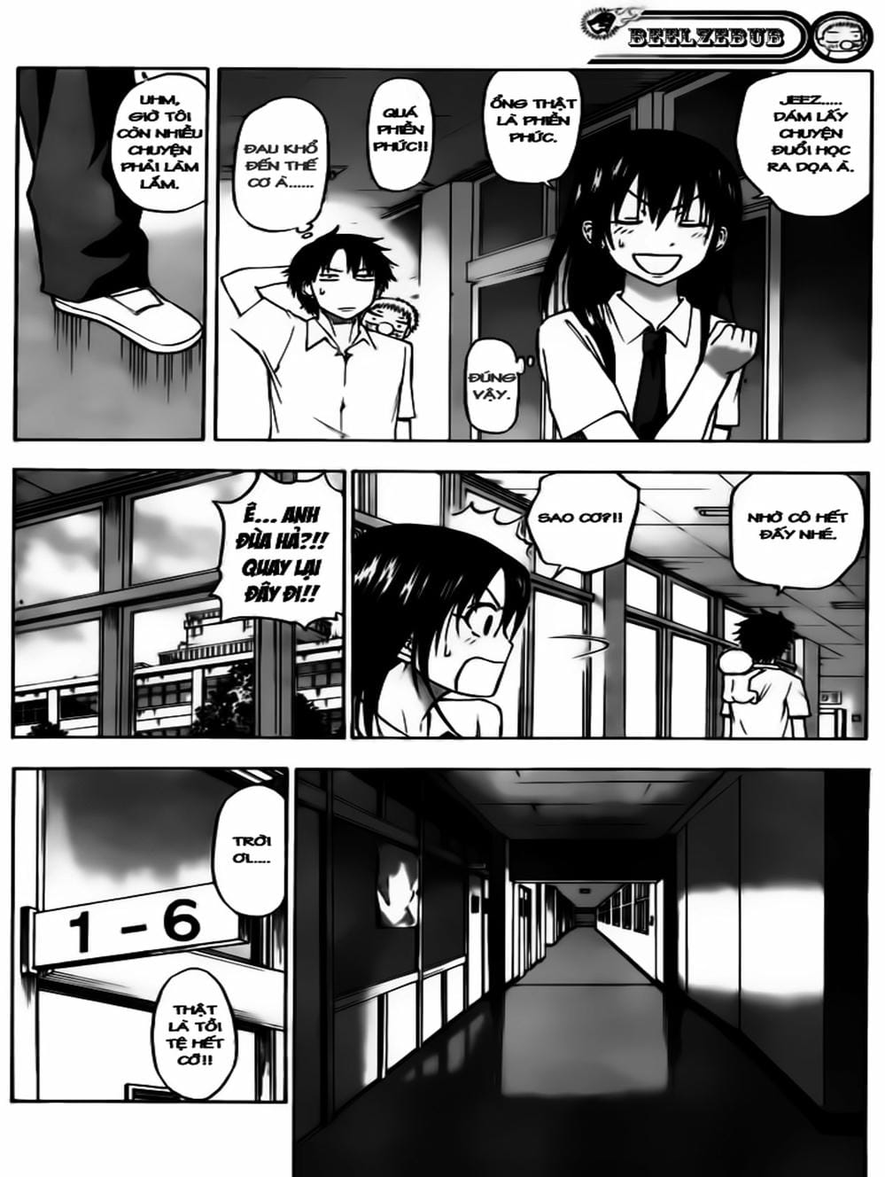 Truyện Tranh Vua Quỷ Beelzebub trang 6