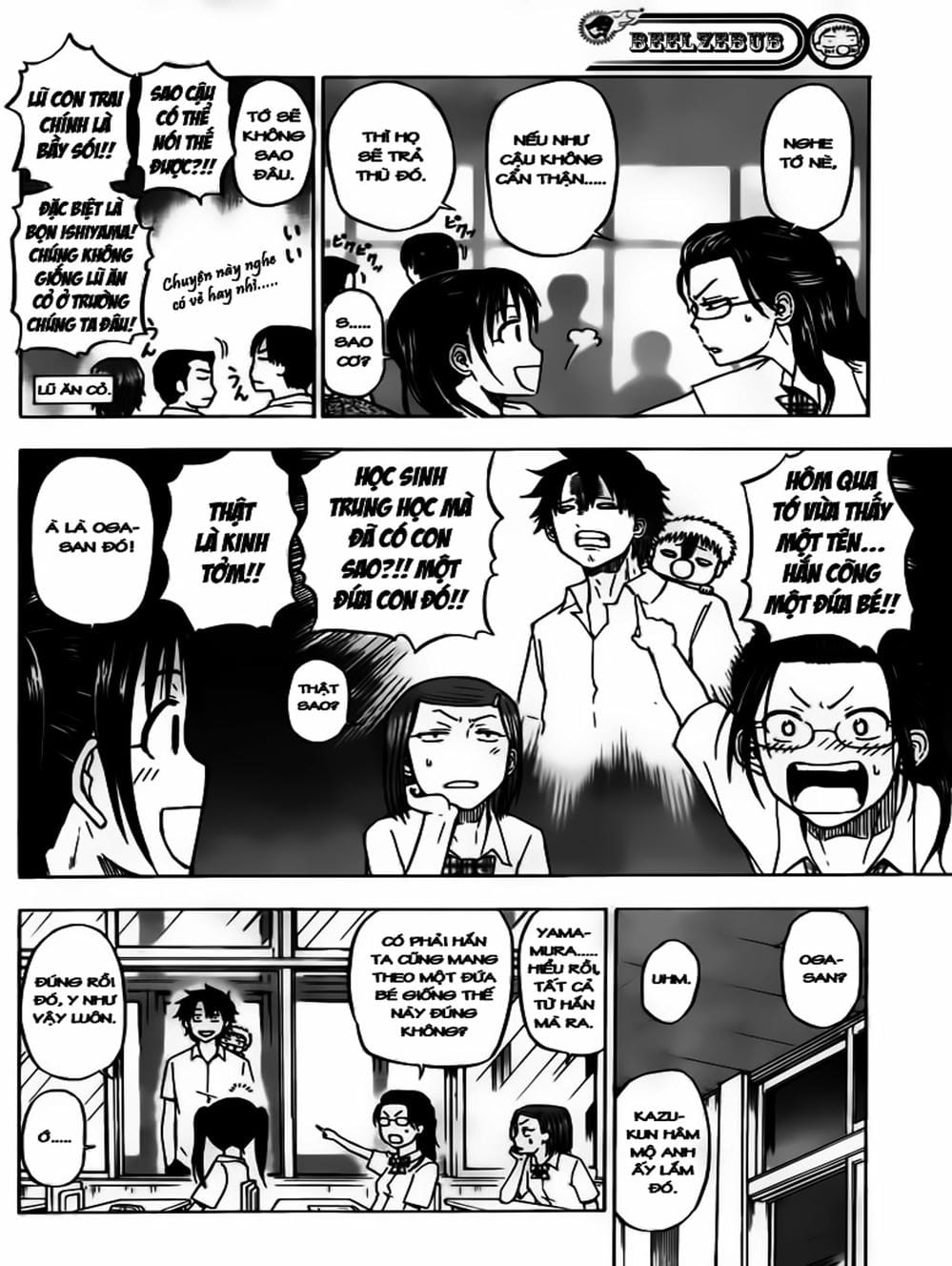 Truyện Tranh Vua Quỷ Beelzebub trang 6