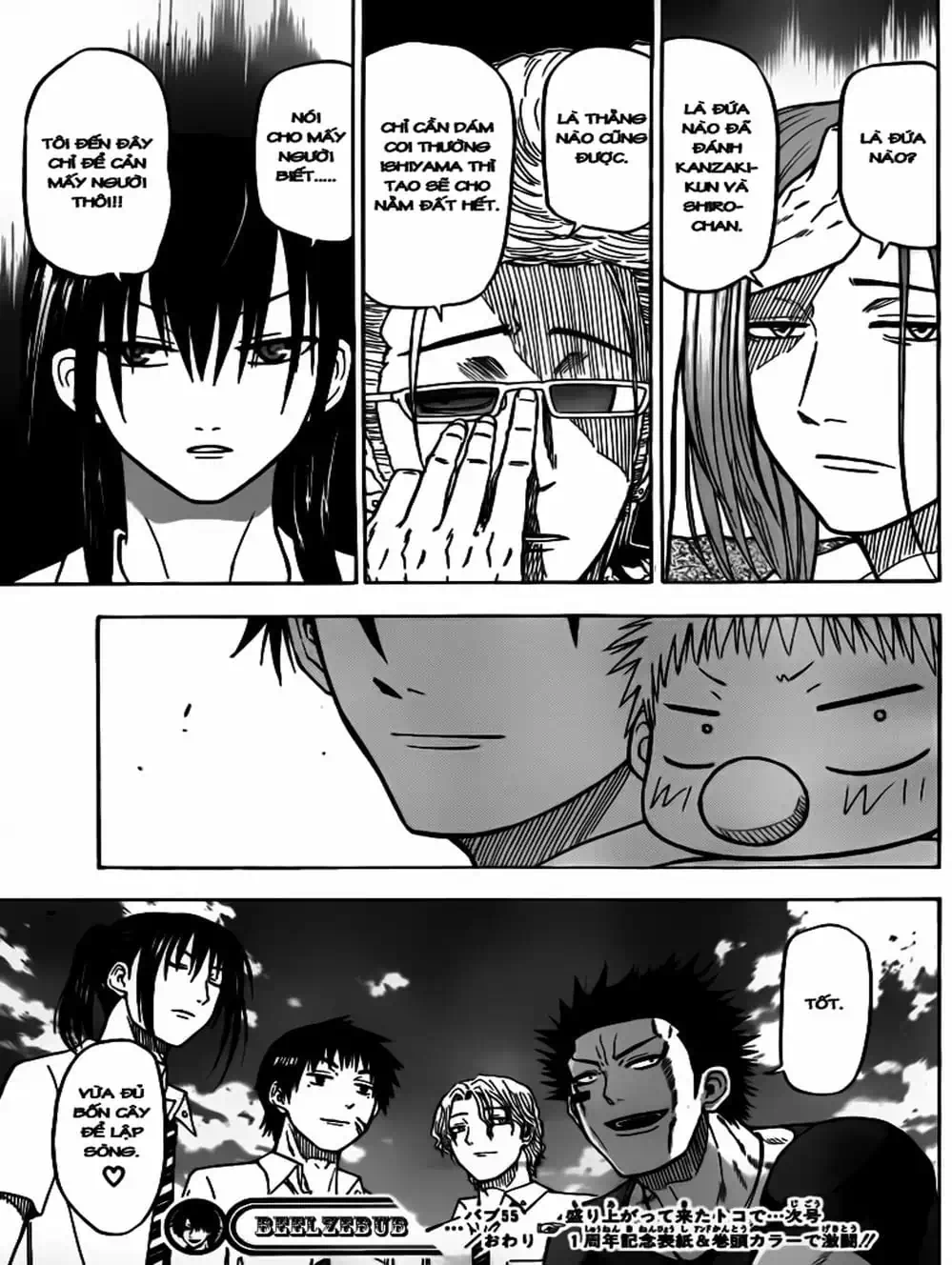 Truyện Tranh Vua Quỷ Beelzebub trang 6