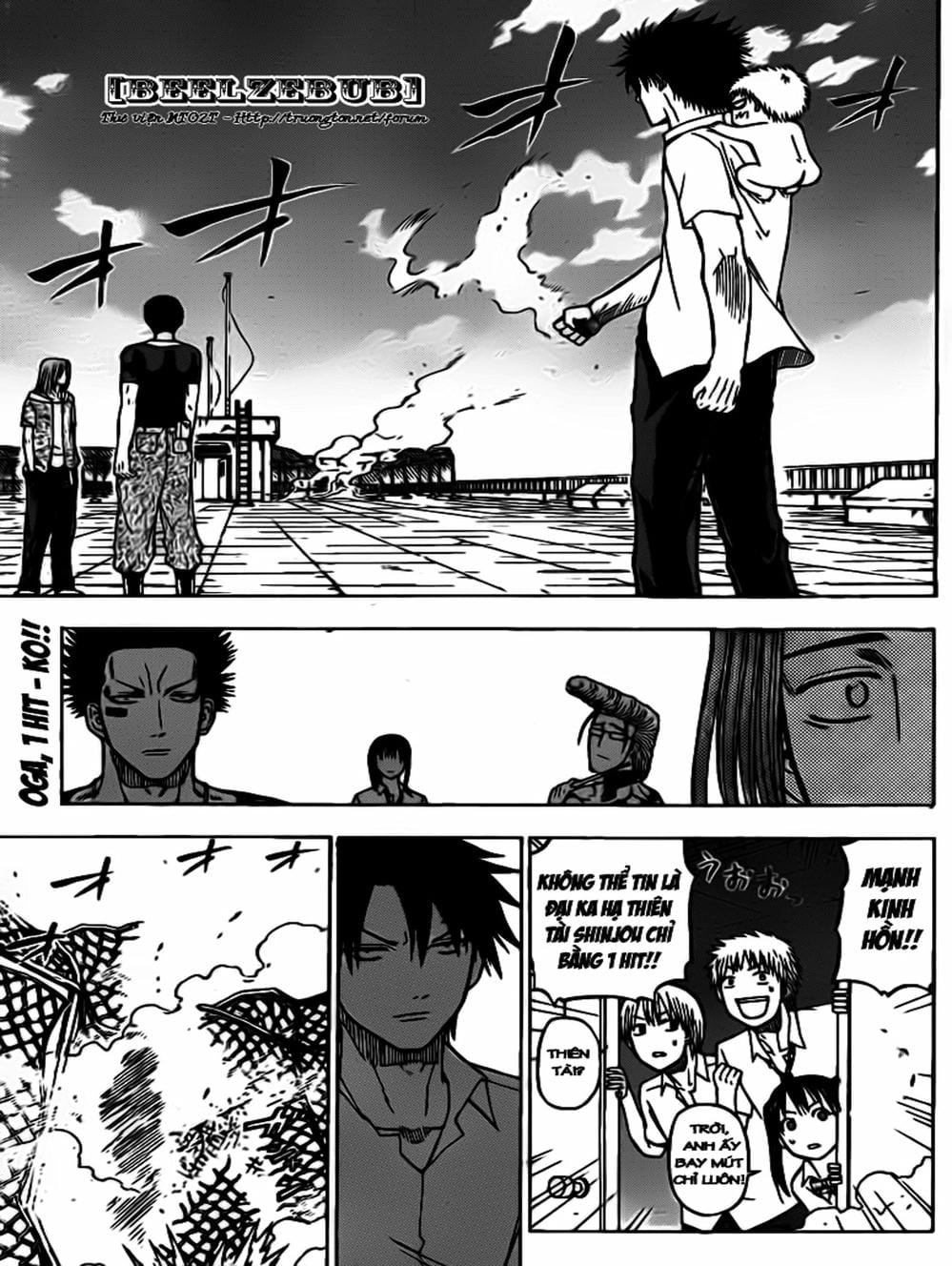 Truyện Tranh Vua Quỷ Beelzebub trang 6