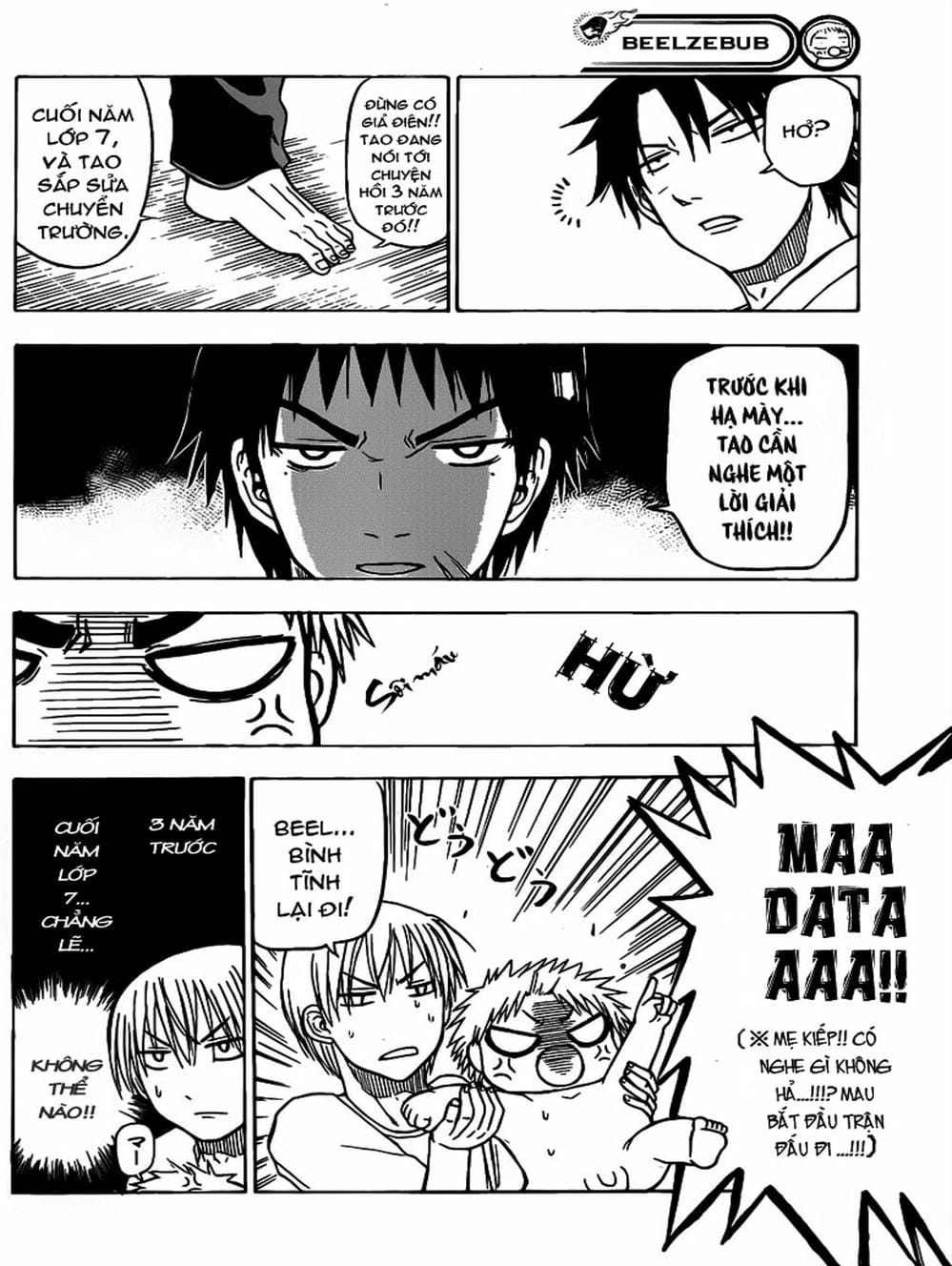 Truyện Tranh Vua Quỷ Beelzebub trang 6