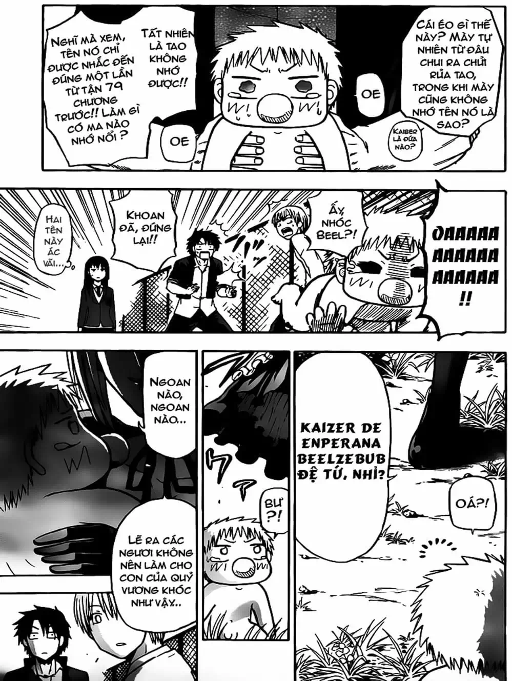 Truyện Tranh Vua Quỷ Beelzebub trang 6