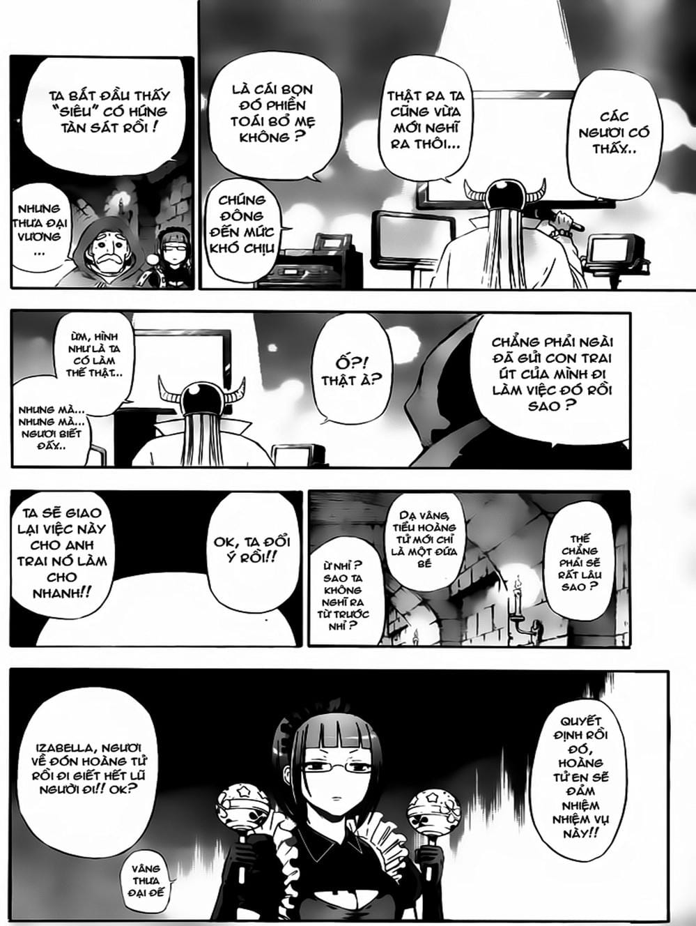 Truyện Tranh Vua Quỷ Beelzebub trang 6