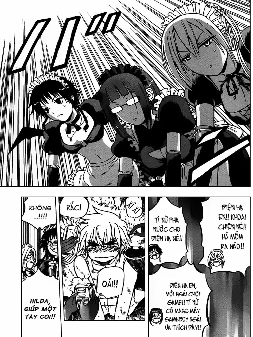 Truyện Tranh Vua Quỷ Beelzebub trang 6