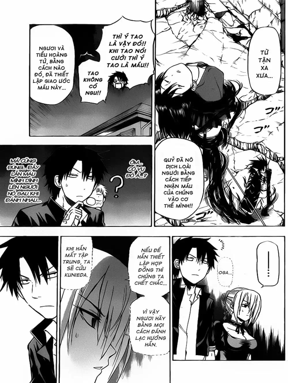 Truyện Tranh Vua Quỷ Beelzebub trang 6