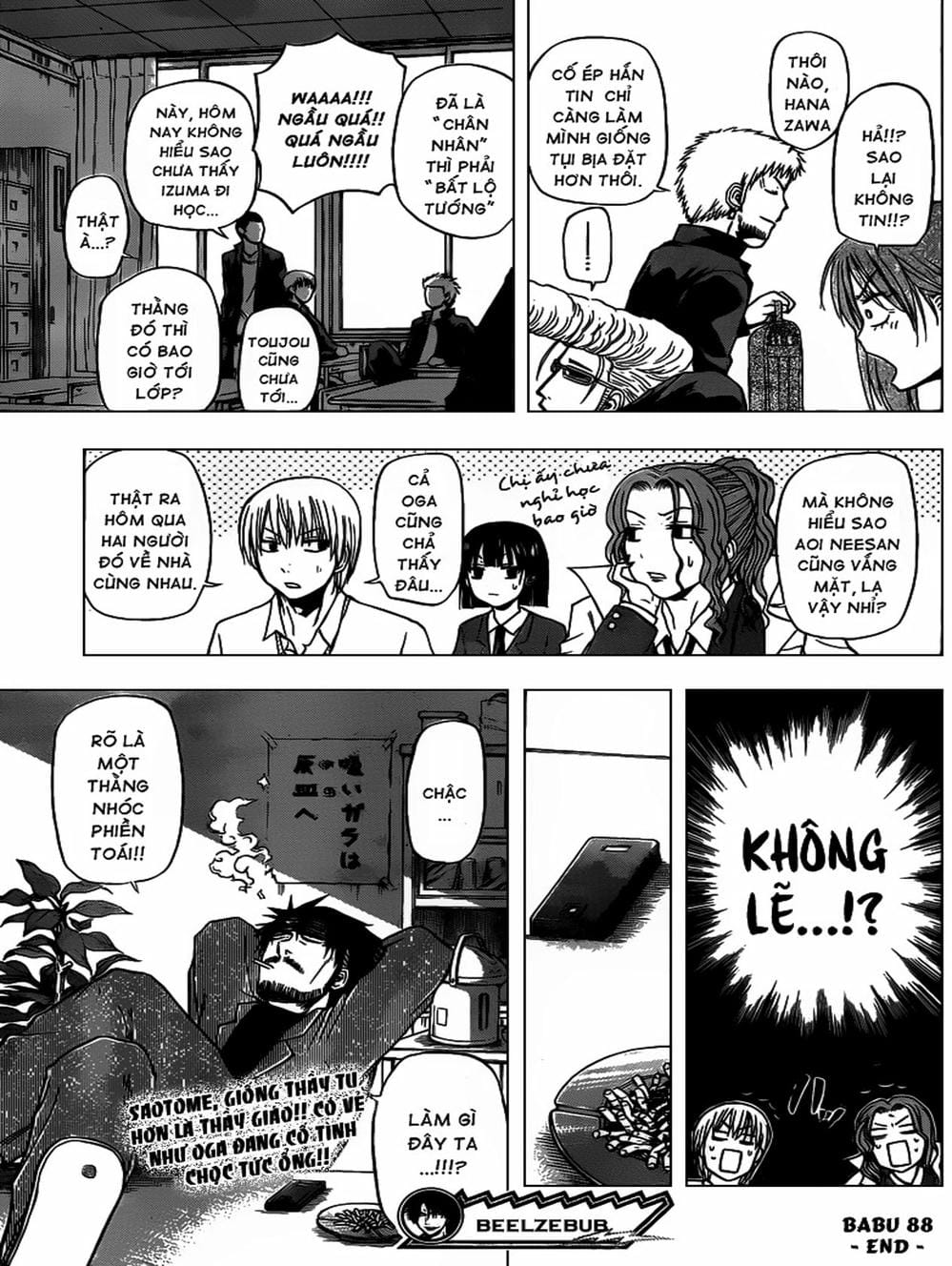 Truyện Tranh Vua Quỷ Beelzebub trang 6