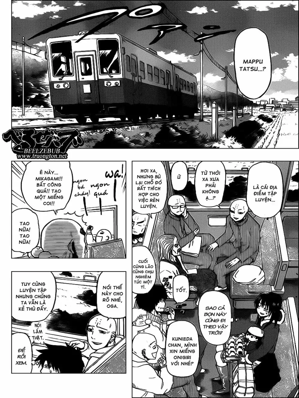 Truyện Tranh Vua Quỷ Beelzebub trang 6