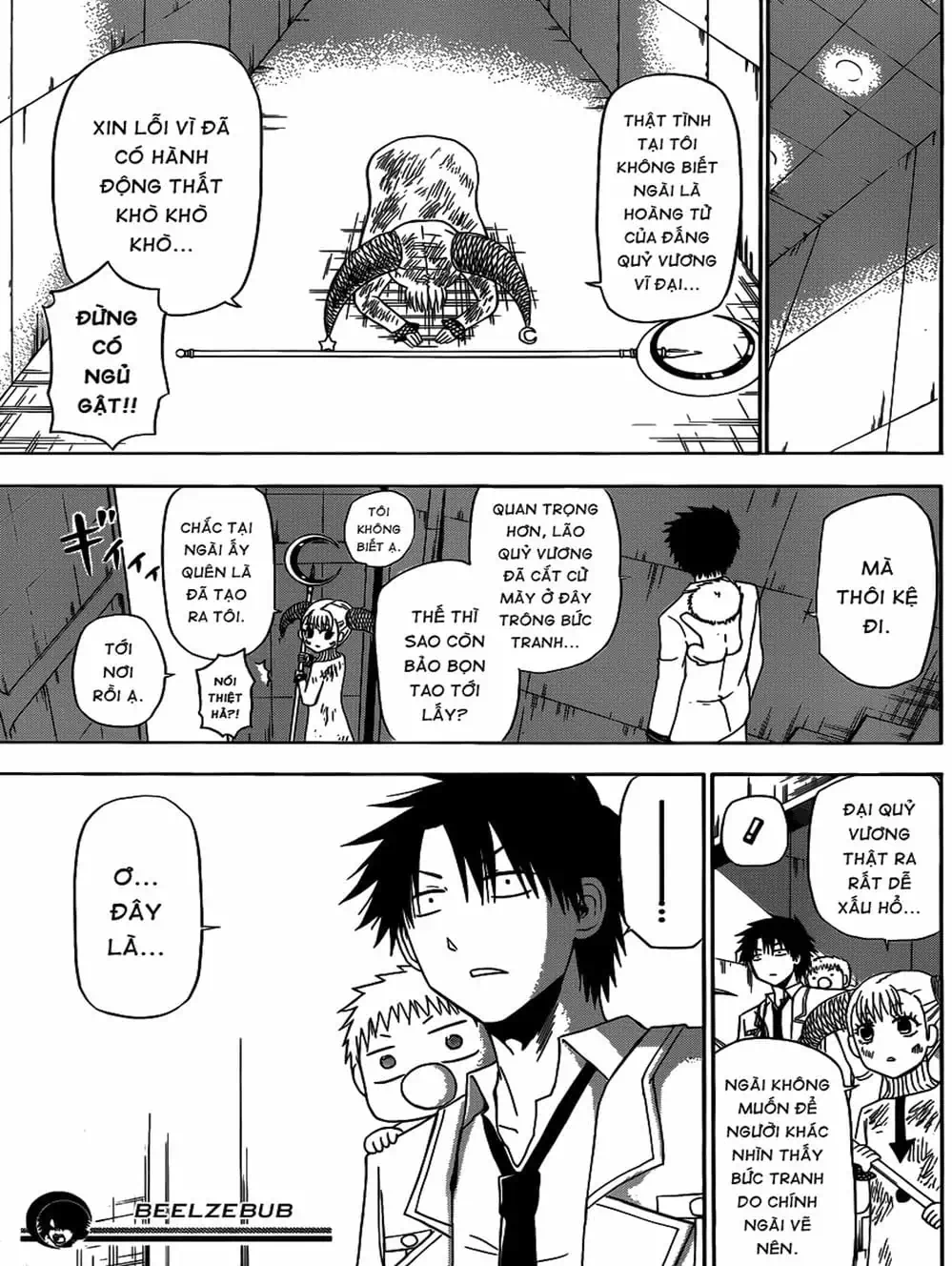Truyện Tranh Vua Quỷ Beelzebub trang 6