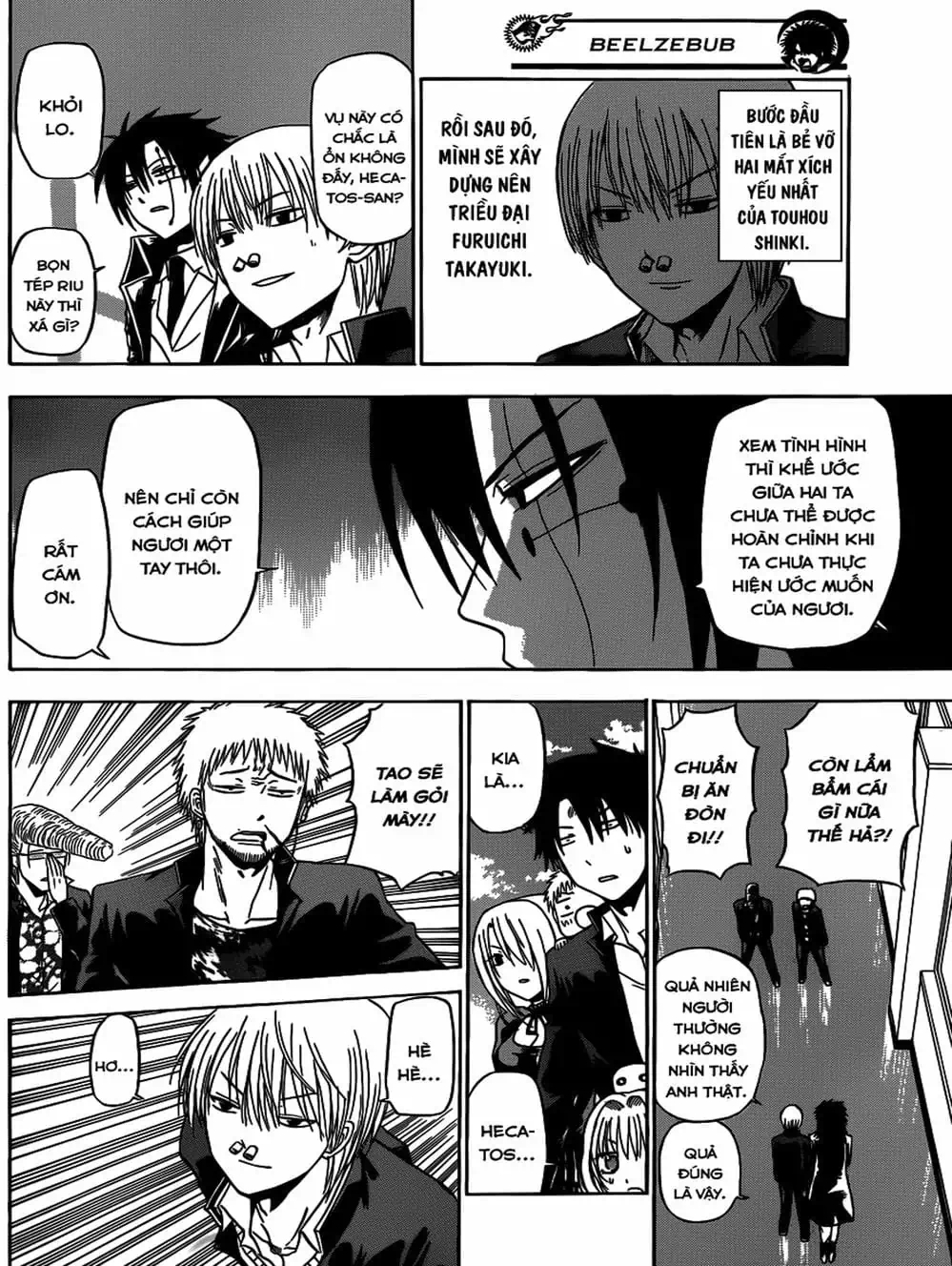 Truyện Tranh Vua Quỷ Beelzebub trang 6