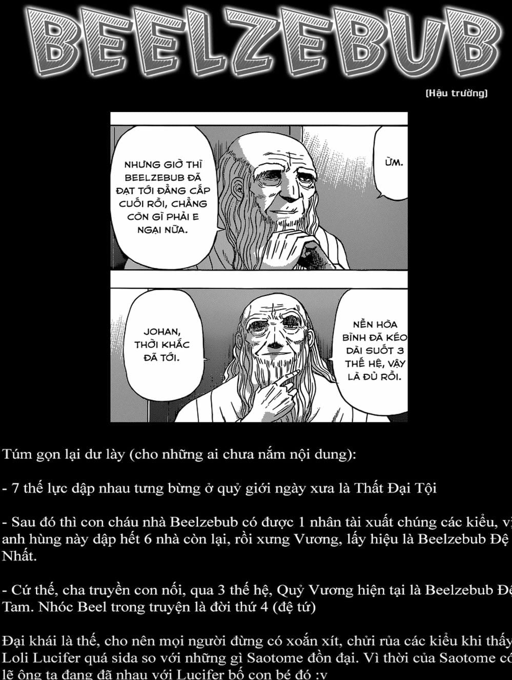 Truyện Tranh Vua Quỷ Beelzebub trang 6
