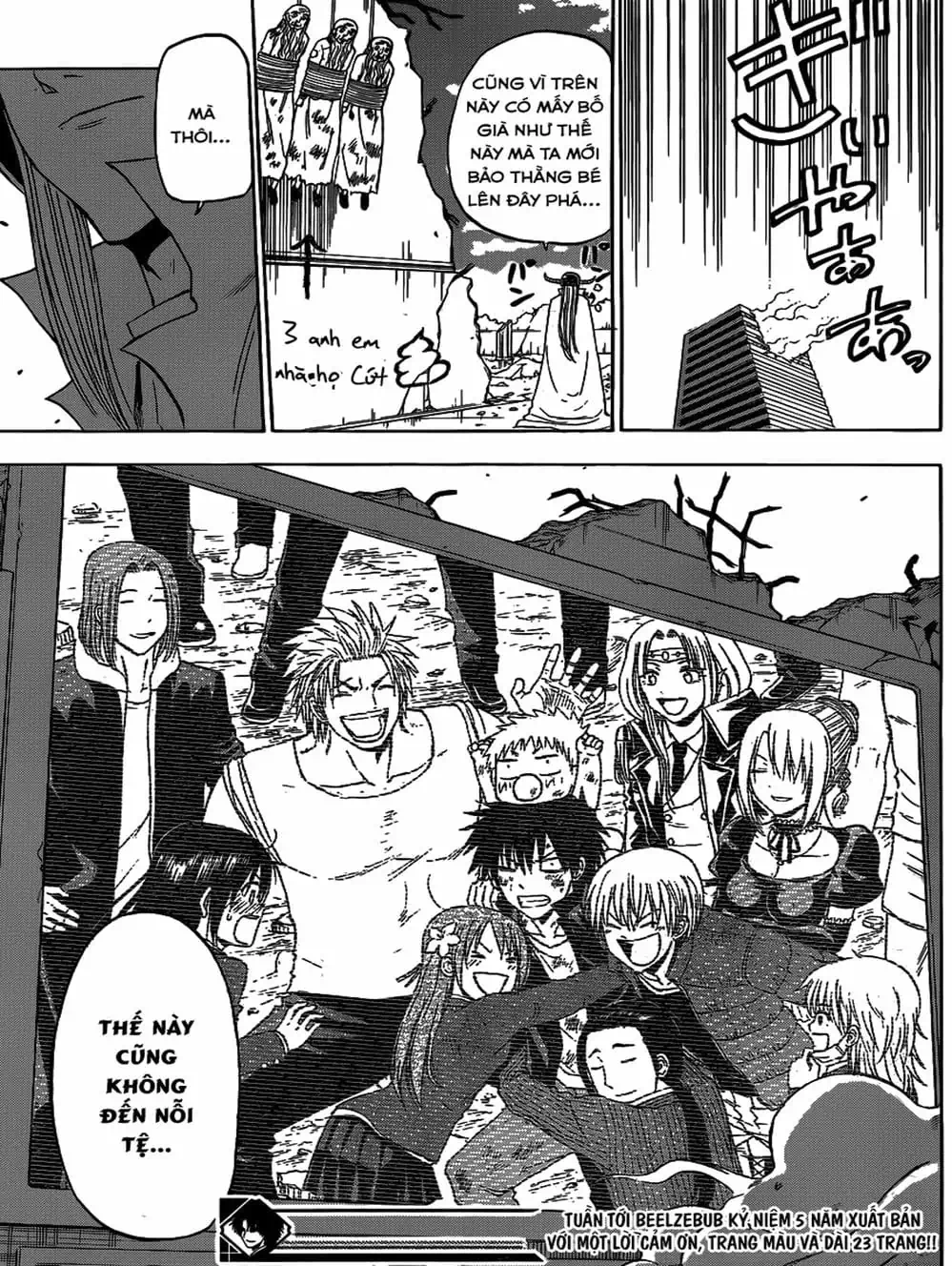 Truyện Tranh Vua Quỷ Beelzebub trang 6
