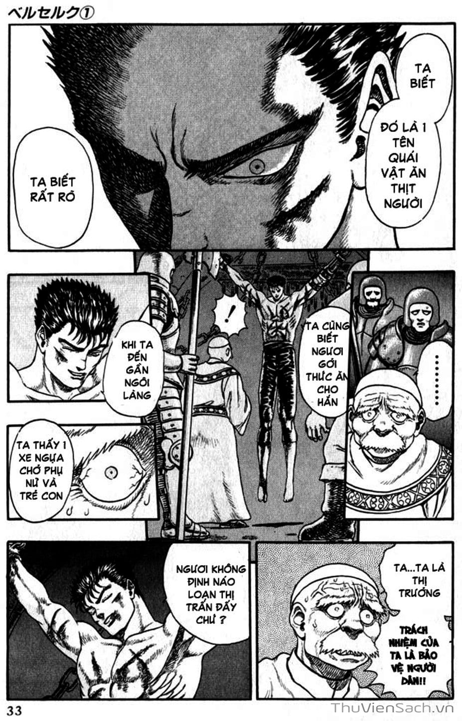 Truyện Tranh Kiếm Sĩ Đen - Berserk trang 9