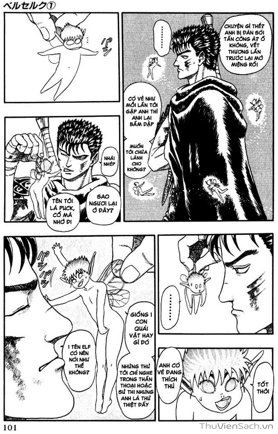 Truyện Tranh Kiếm Sĩ Đen - Berserk trang 9