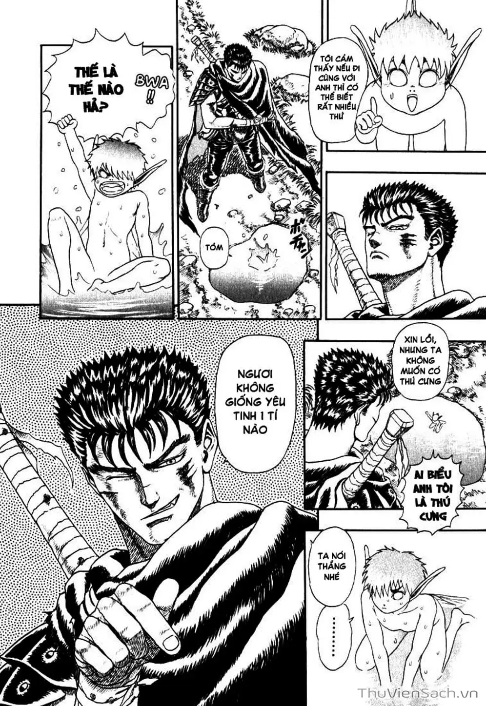 Truyện Tranh Kiếm Sĩ Đen - Berserk trang 9