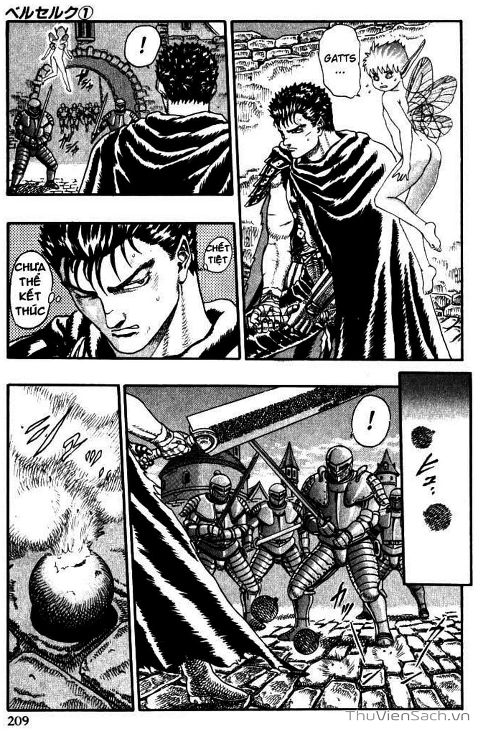 Truyện Tranh Kiếm Sĩ Đen - Berserk trang 9
