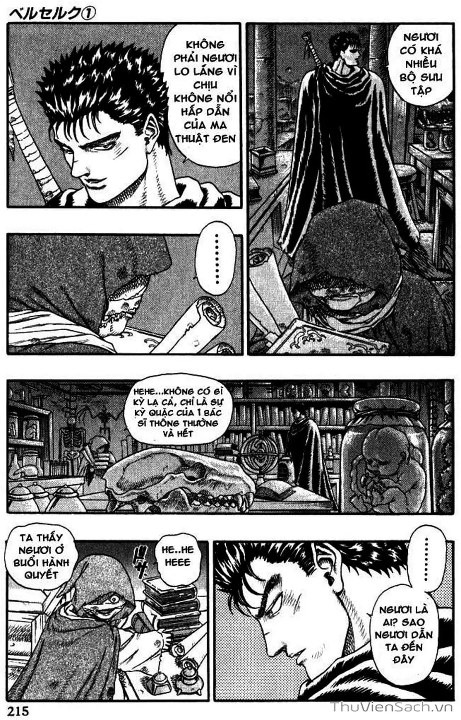 Truyện Tranh Kiếm Sĩ Đen - Berserk trang 9