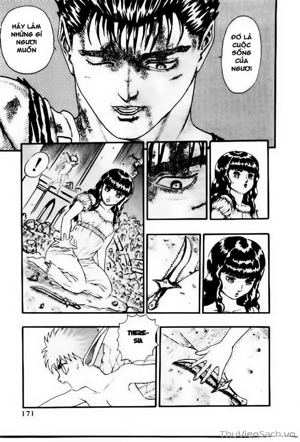 Truyện Tranh Kiếm Sĩ Đen - Berserk trang 9