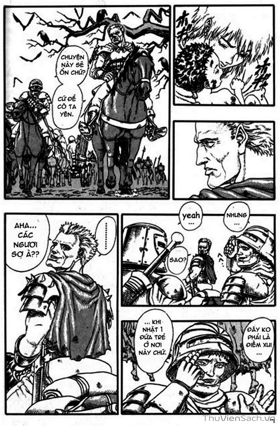 Truyện Tranh Kiếm Sĩ Đen - Berserk trang 9