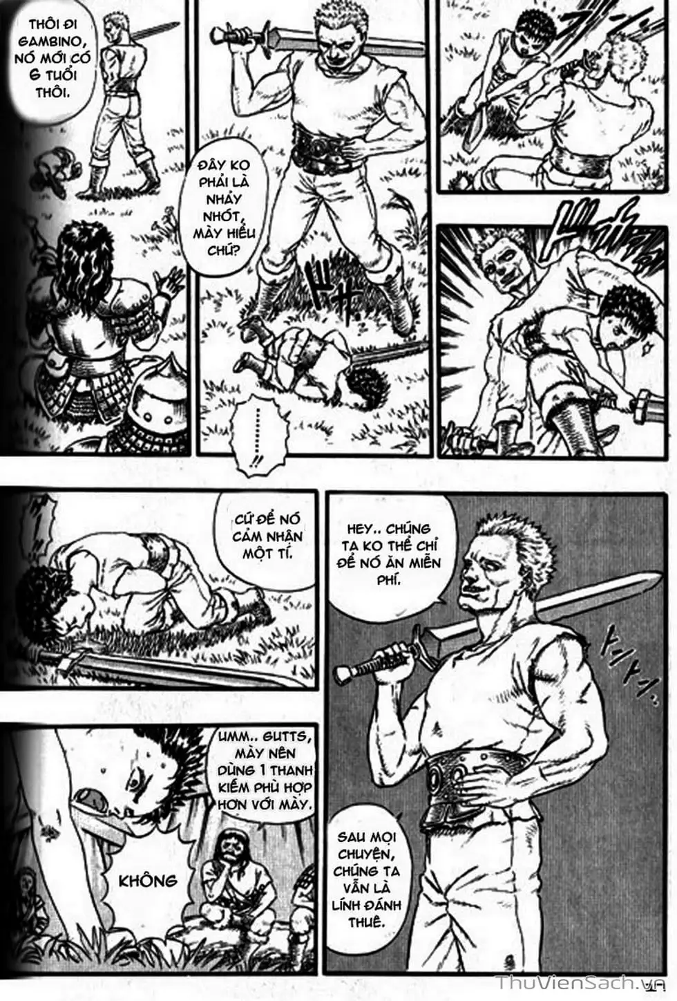 Truyện Tranh Kiếm Sĩ Đen - Berserk trang 9