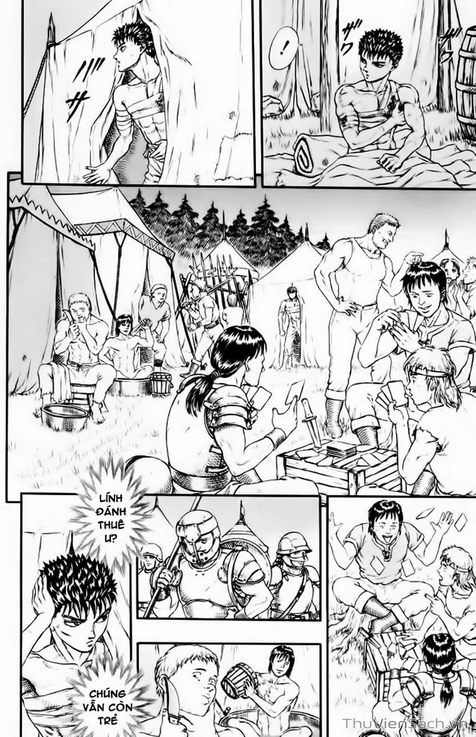 Truyện Tranh Kiếm Sĩ Đen - Berserk trang 9