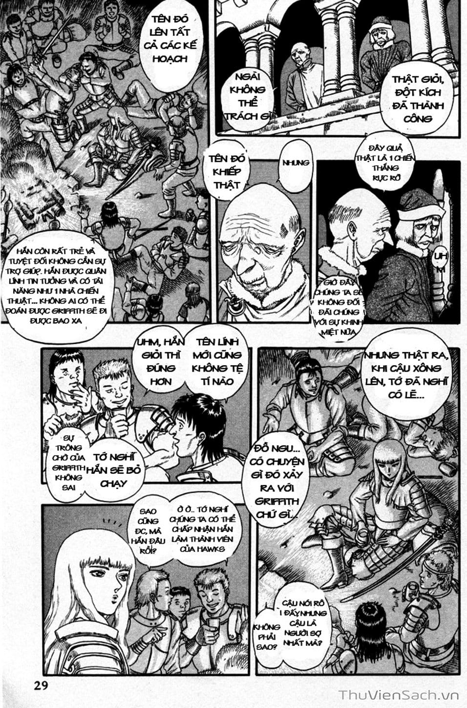 Truyện Tranh Kiếm Sĩ Đen - Berserk trang 9